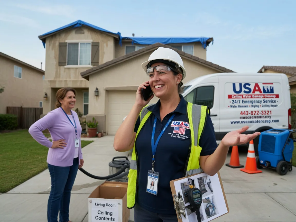 Ceiling Water Damage Restoration Hull, TX FAQs