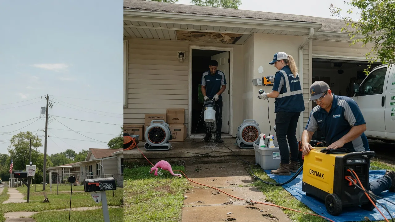 Storm Damage Water Removal in Hull, TX near me
